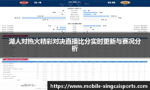 湖人对热火精彩对决直播比分实时更新与赛况分析